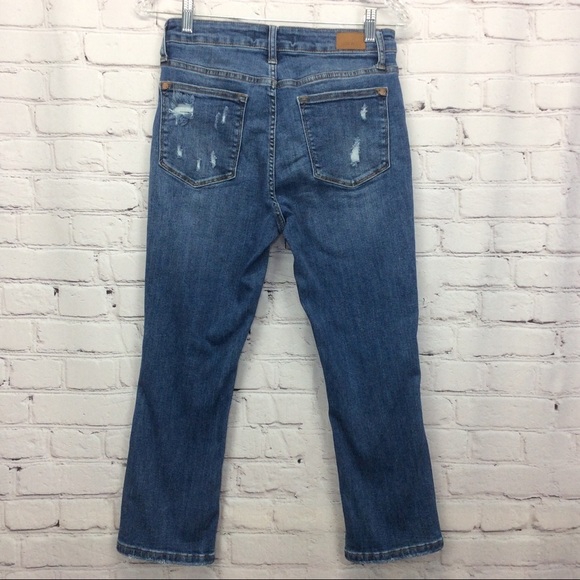 Judy Blue Women's Ankle & Cropped Jeans - Distressed Blue - Picture 7 of 7